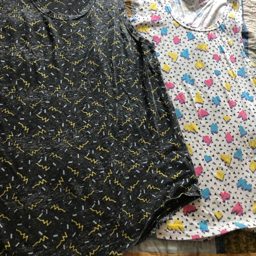 Two Vintage 90s Tank Tops
